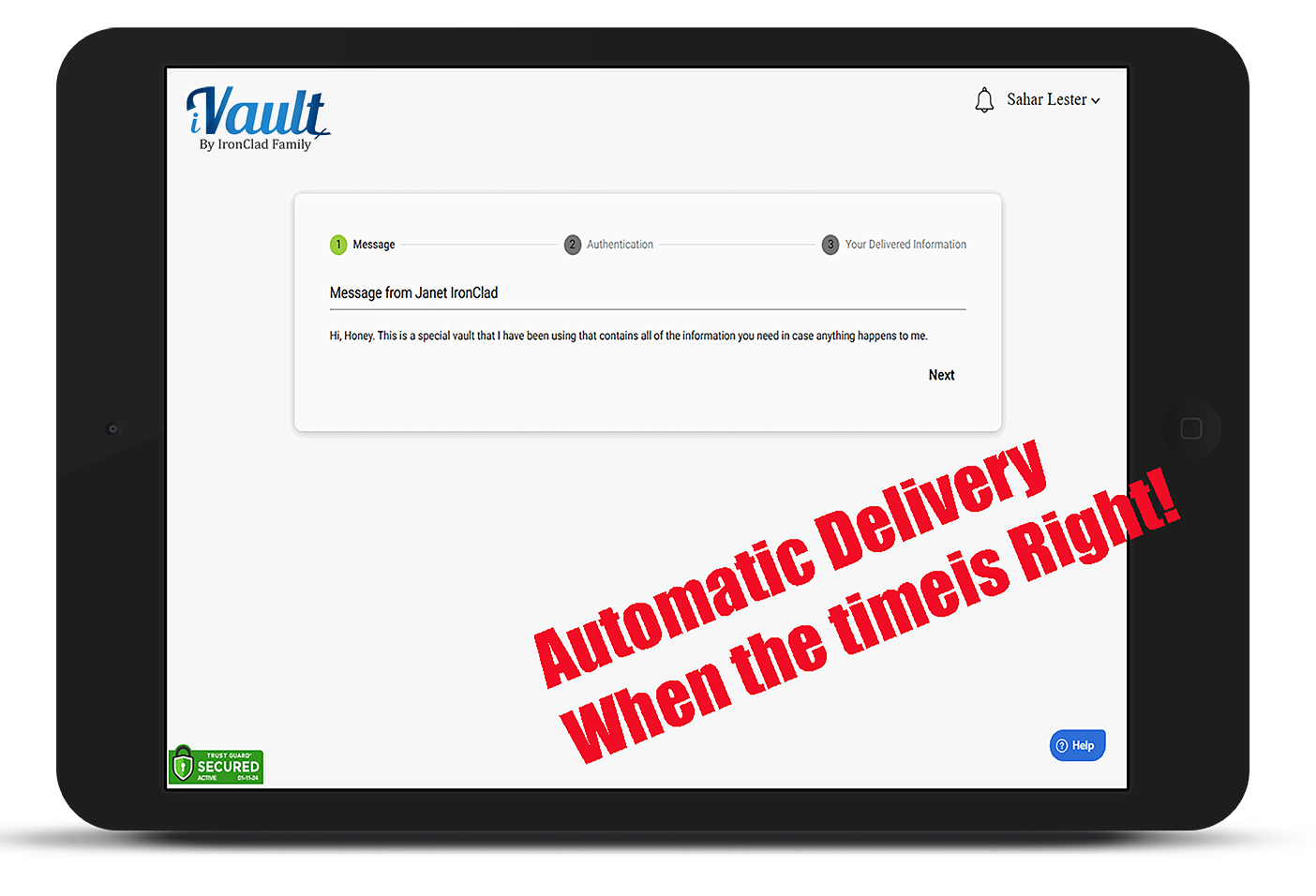 Automatic Delivery slide